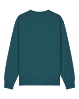 Immaculate Vegan - hewn. Womens Organic Cotton Relaxed-fit Sweatshirt in Ocean Blue
