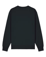Immaculate Vegan - hewn. Womens Organic Cotton Relaxed-fit Sweatshirt in Jet Black