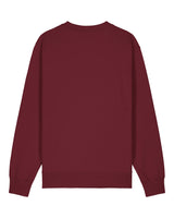 Immaculate Vegan - hewn. Mens Organic Cotton Relaxed-fit Sweatshirt in Berry Red