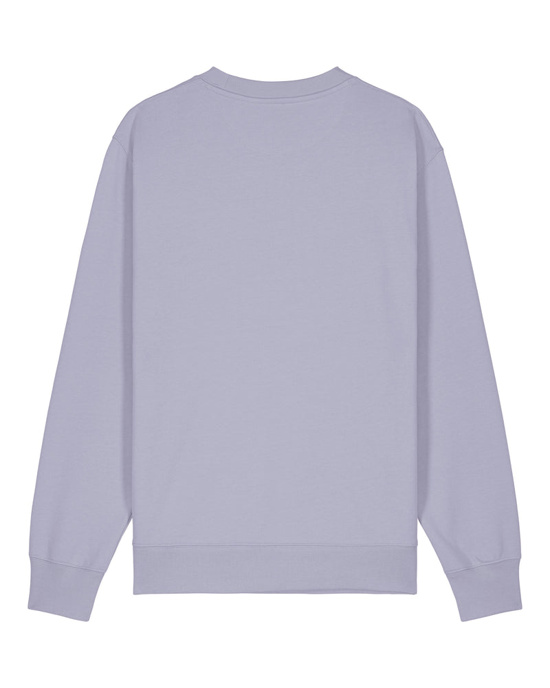 hewn. Womens Organic Cotton Relaxed-fit Sweatshirt in Lavender