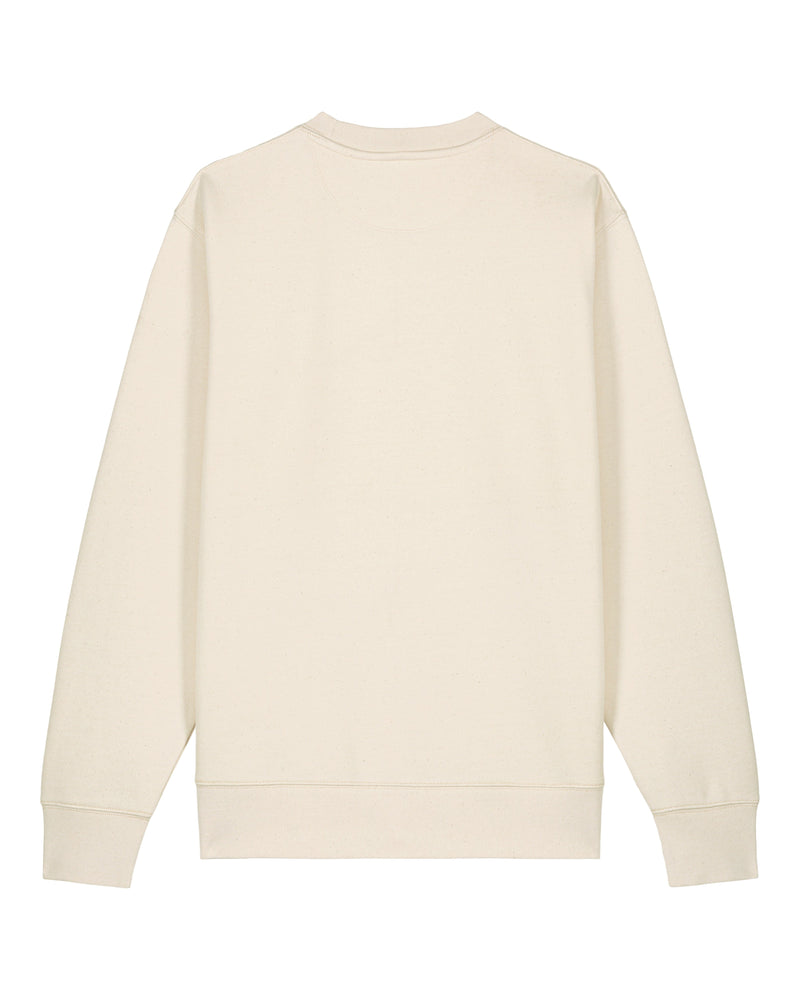 hewn. Mens Organic Cotton Relaxed-fit Sweatshirt in Natural Cotton