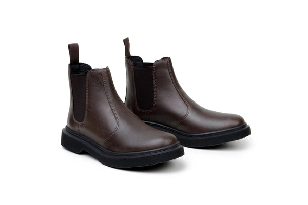 Green Laces Green Laces Chelsea Boots - Espresso Brown