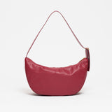 Immaculate Vegan - Souleway Oleatex Vegan Olive Leather Half Moon Bag | Multiple Colours Cherry Red