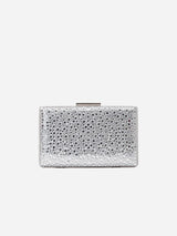 Immaculate Vegan - Forever and Always Shoes Clara - Silver Sequin Clutch Silver