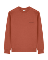 Immaculate Vegan - hewn. Mens Organic Cotton Relaxed-fit Sweatshirt in Clay Brown