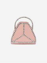Immaculate Vegan - Thalie Cleo Mini Strass Vegan Bag | Nude Pink