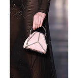Immaculate Vegan - Thalie Cleo Mini Strass Vegan Bag | Nude Pink