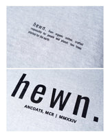 Immaculate Vegan - hewn. Mens Organic Cotton Signature Oversized Sweatshirt in Cloud Grey Marl