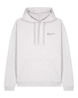 Immaculate Vegan - Women's Organic Cotton Signature Oversized Hoodie | Cloud Grey Marl
