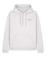 Immaculate Vegan - hewn. Mens Organic Cotton Signature Oversized Hoodie in Cloud Grey Marl