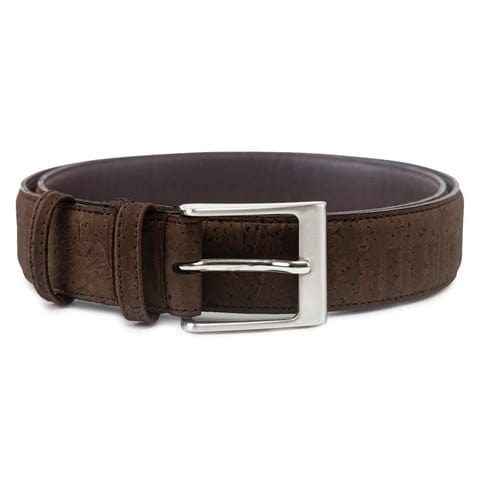 Watson & Wolfe Cork Belt in Brown