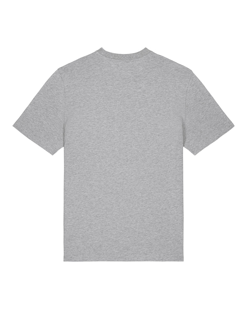 hewn. Mens Classic-fit Organic Cotton T-shirt in Rock Grey Marl