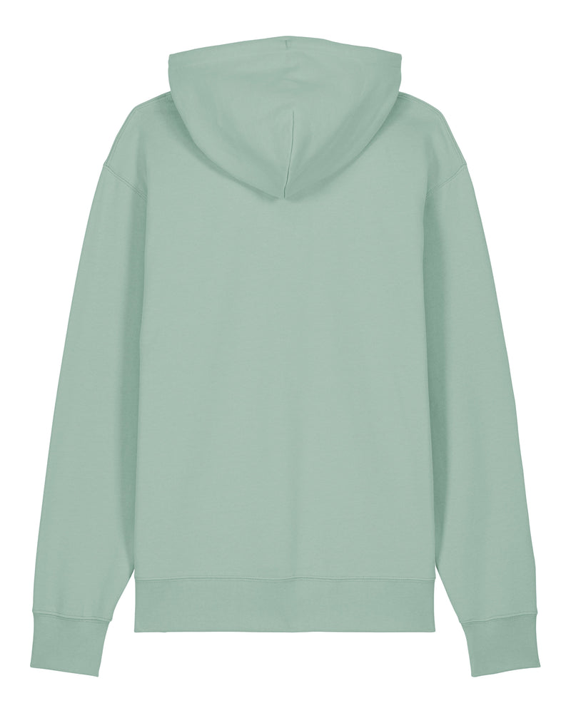 hewn. Womens Organic Cotton Relaxed-fit Hoodie in Aloe Green