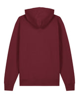 Immaculate Vegan - hewn. Womens Organic Cotton Relaxed-fit Hoodie in Berry Red