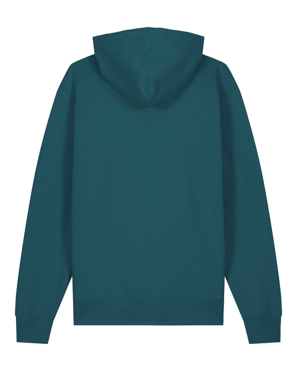 hewn. Womens Organic Cotton Relaxed-fit Hoodie in Ocean Blue