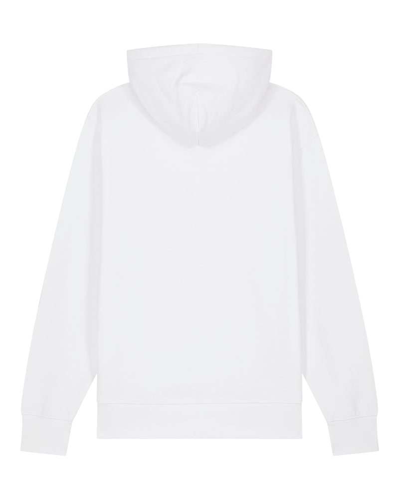 hewn. Womens Organic Cotton Relaxed-fit Hoodie in Snow White