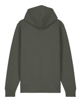 Immaculate Vegan - hewn. Mens Organic Cotton Relaxed-fit Zip Hoodie in Pine Green Khaki