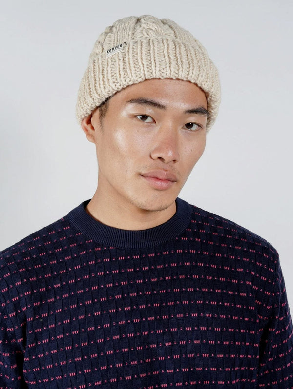 KOMODO Liam Men's Organic Cotton Jumper | Navy S