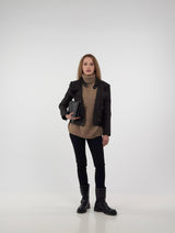 Immaculate Vegan - Eloquere Diva Vegan Suede Jacket | Black