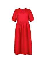 Immaculate Vegan - Baukjen Rose Organic Cotton Tie Midi Dress