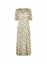 Immaculate Vegan - Baukjen Lottie Satin Midi Tea Dress