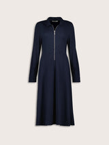 Immaculate Vegan - Mariposa Ponte Midi Dress | Navy