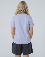 Immaculate Vegan - hewn. Womens Classic-fit Organic Cotton T-shirt in Lavender