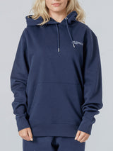 Immaculate Vegan - Women's Organic Cotton Relaxed Fit Hoodie | Midnight Navy