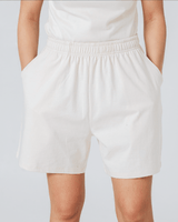 Immaculate Vegan - hewn. Womens Organic Cotton Lightweight Shorts in Natural Cotton
