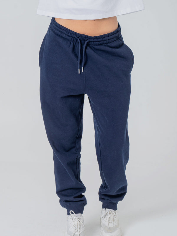 Women's Organic Cotton Relaxed Fit Joggers | Midnight Navy