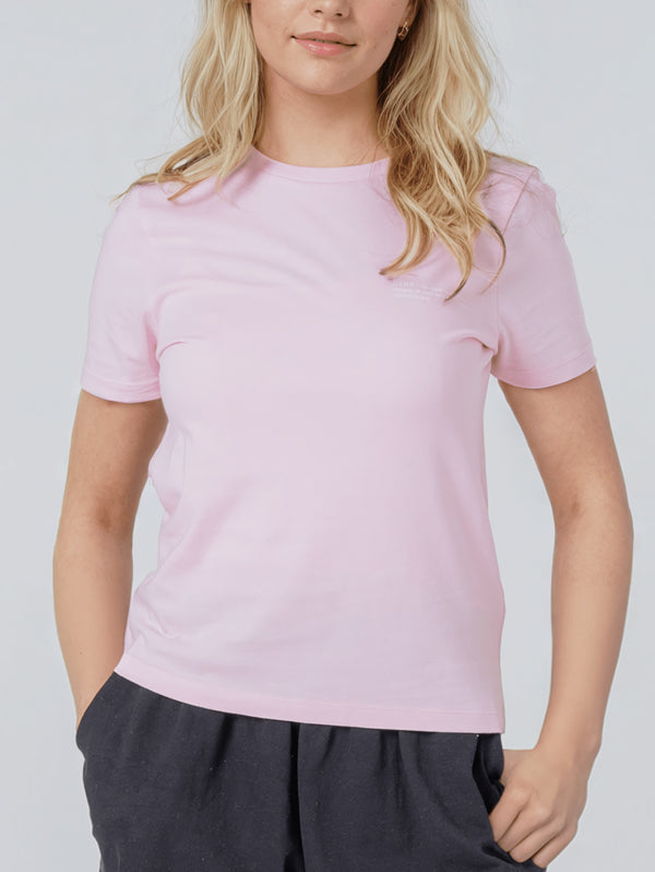Women's Organic Cotton Fitted T-Shirt | Cherry Blossom Pink