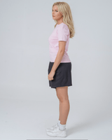 Immaculate Vegan - hewn. Womens Organic Cotton Fitted T-shirt in Cherry Blossom Pink
