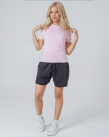 Immaculate Vegan - hewn. Womens Organic Cotton Fitted T-shirt in Cherry Blossom Pink