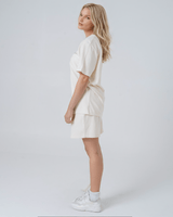 Immaculate Vegan - hewn. Womens Organic Cotton Lightweight Shorts in Natural Cotton