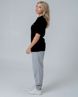 Immaculate Vegan - hewn. Womens Organic Cotton Relaxed-Fit T-shirt in Jet Black