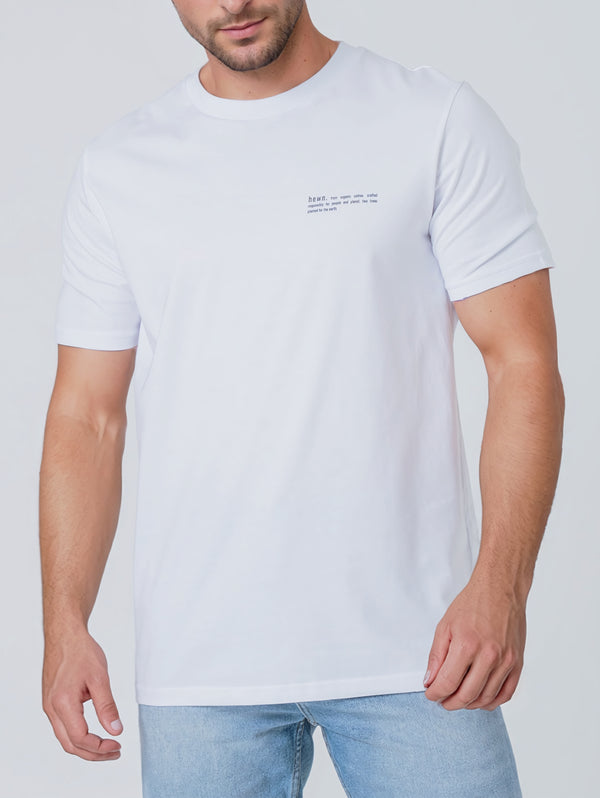 Men's Organic Cotton Classic Fit T-Shirt | Snow White