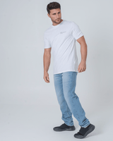 Immaculate Vegan - hewn. Mens Classic-fit Organic Cotton T-shirt in Snow White