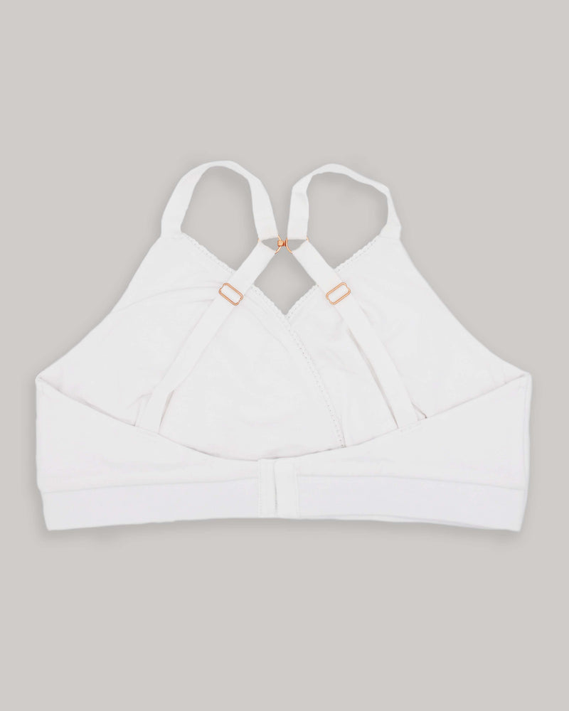 The Bshirt Breastfeeding & Maternity Bra in White