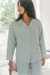 Immaculate Vegan - AmourLinen Snooze Long Sleeve Pyjama Set | Multiple Colours