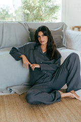 Immaculate Vegan - AmourLinen Snooze Long Sleeve Pyjama Set | Multiple Colours