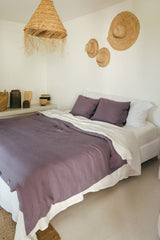 Immaculate Vegan - AmourLinen Linen Bedding Set | Dusty Lavender