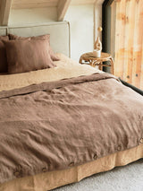 Immaculate Vegan - AmourLinen Linen Bedding Set | Rosy Brown