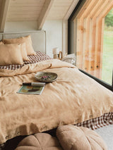 Immaculate Vegan - AmourLinen Linen Bedding Set | Mustard