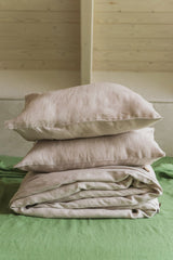 Immaculate Vegan - AmourLinen Linen Bedding Set | Cream