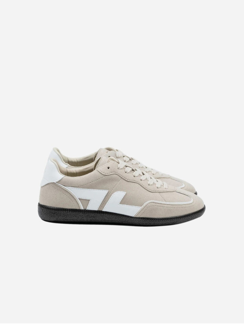 Zeta Shoes Delta Unisex Recycled Vegan Suede Sneakers | Beige