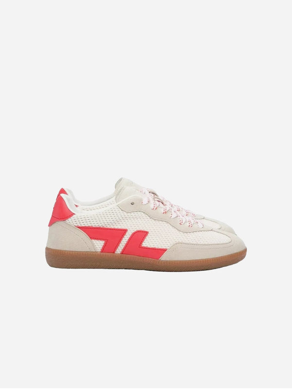 Zeta Shoes Delta Unisex Recycled Vegan Mesh Sneakers | Blanco