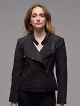 Immaculate Vegan - Eloquere Diva Vegan Suede Jacket | Black