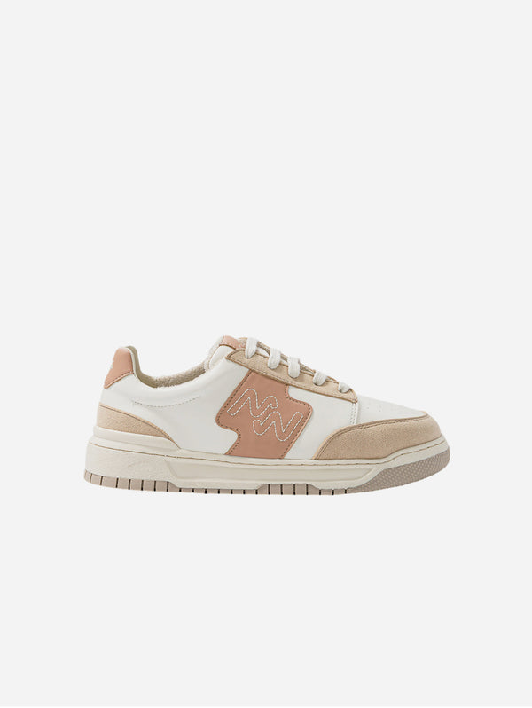 Dream Big Unisex Vegan Corn Leather Sneakers | Cafe Latte