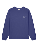 Immaculate Vegan - hewn. Mens Organic Cotton Signature Oversized Sweatshirt in Dusk Purple