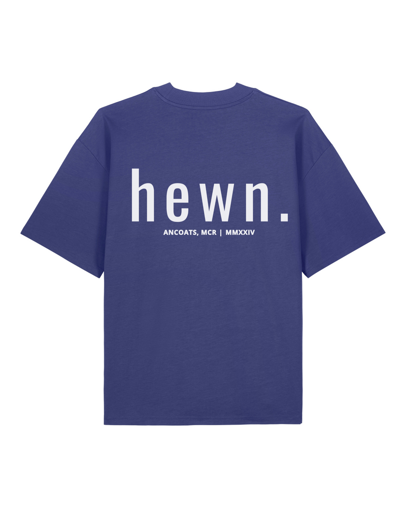 Women's Organic Cotton Signature Oversized T-Shirt | Dusk Purple